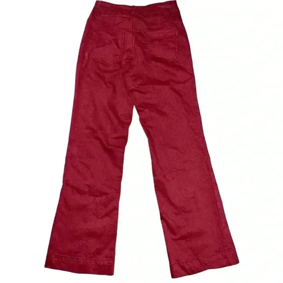 Wide leg pant with fun detail size small - Picture 2 of 6